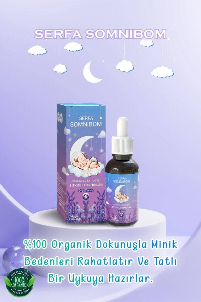 Serfaherbal Somnibom 50 ml – Bitkisel Damla