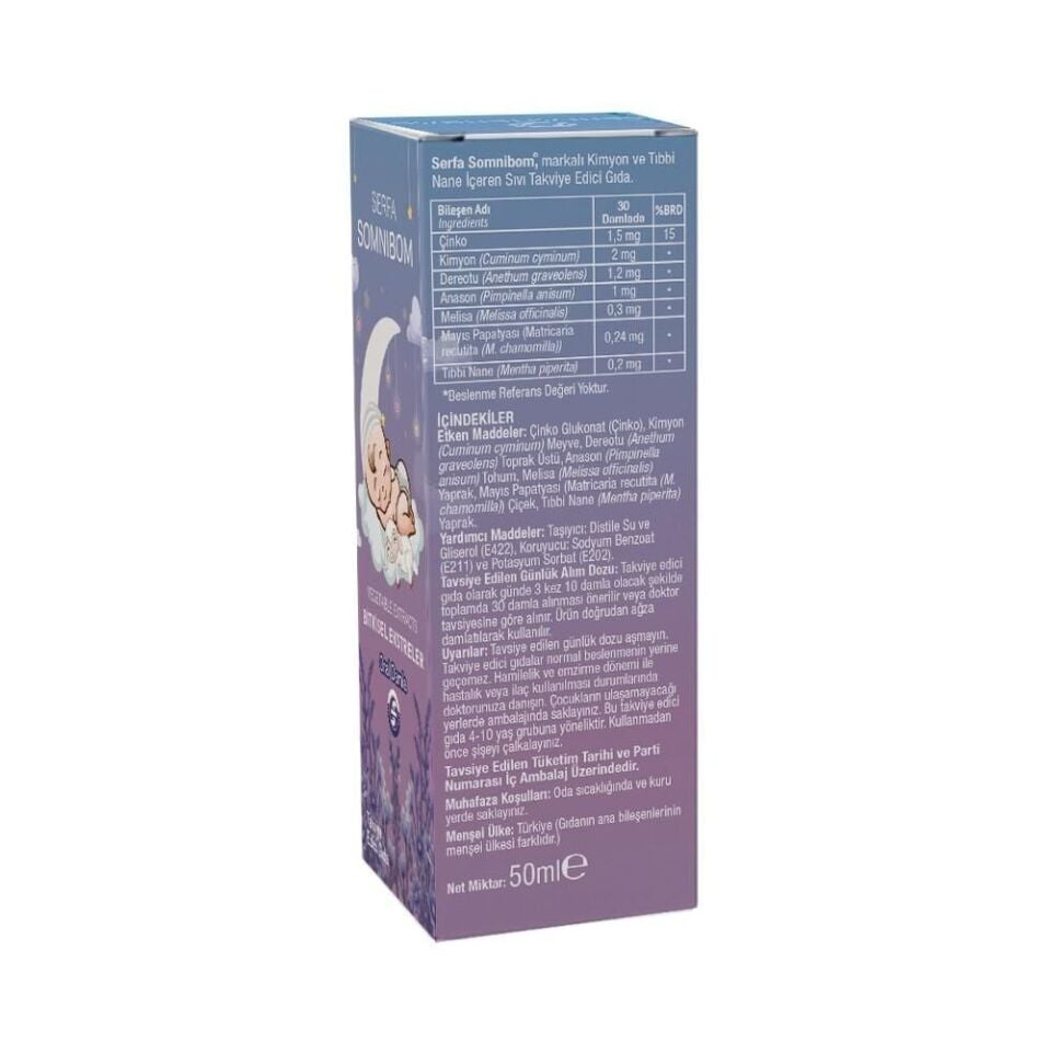 Serfaherbal Somnibom 50 ml – Bitkisel Damla